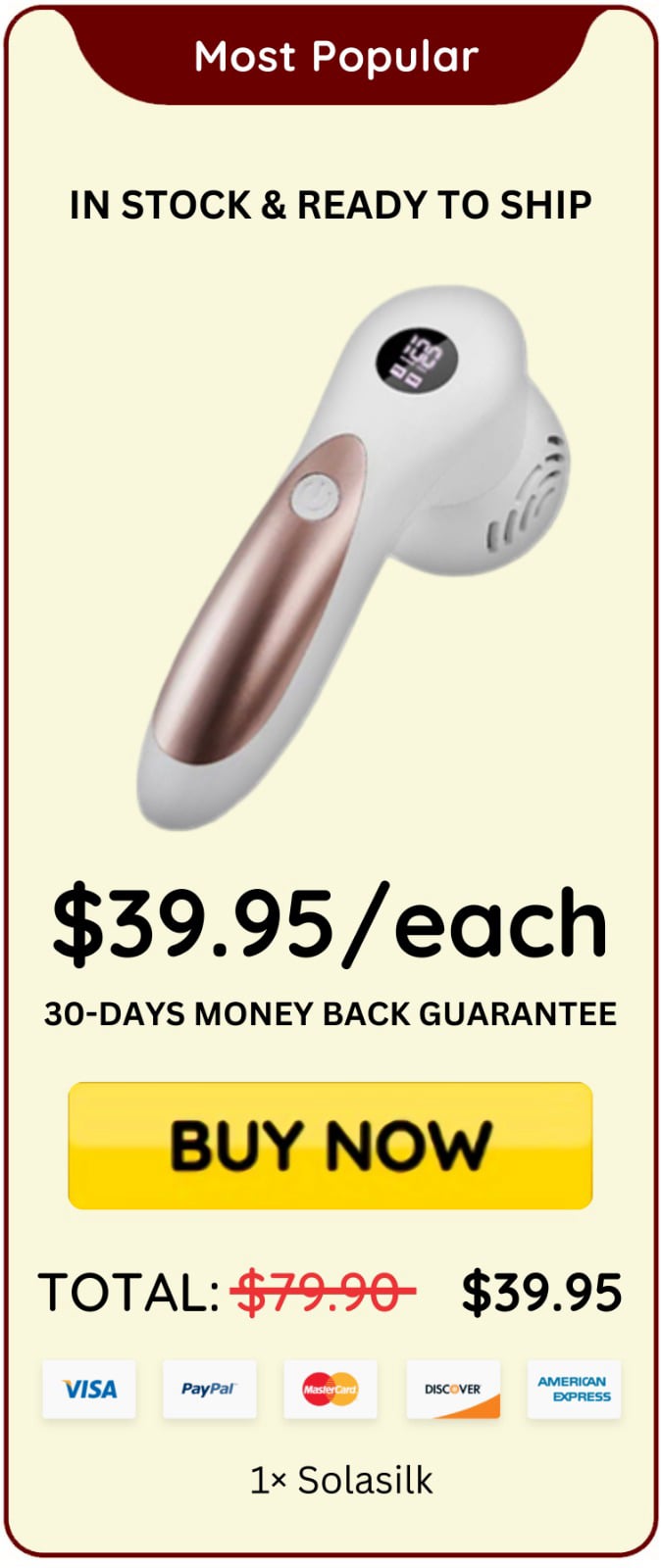 Solasilk offer price 